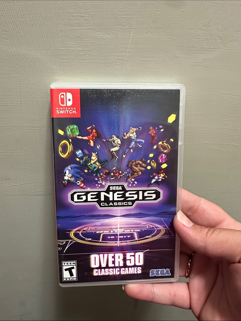 SEGA Genesis Classics for Nintendo Switch - Purple Cover